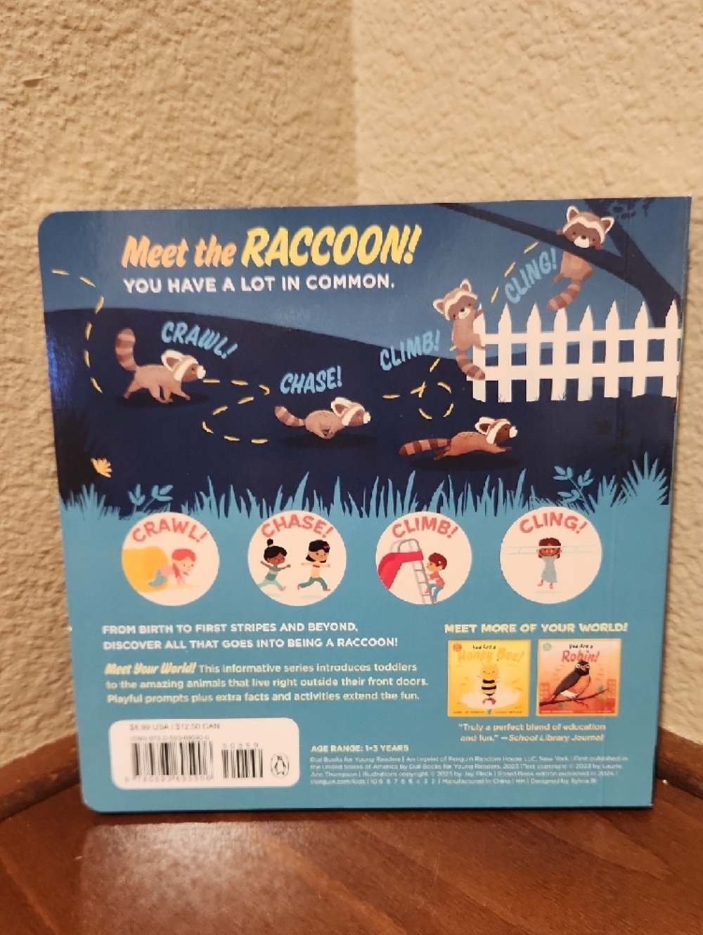 You Are a Raccoon! Board Book - Picture 2 of 3